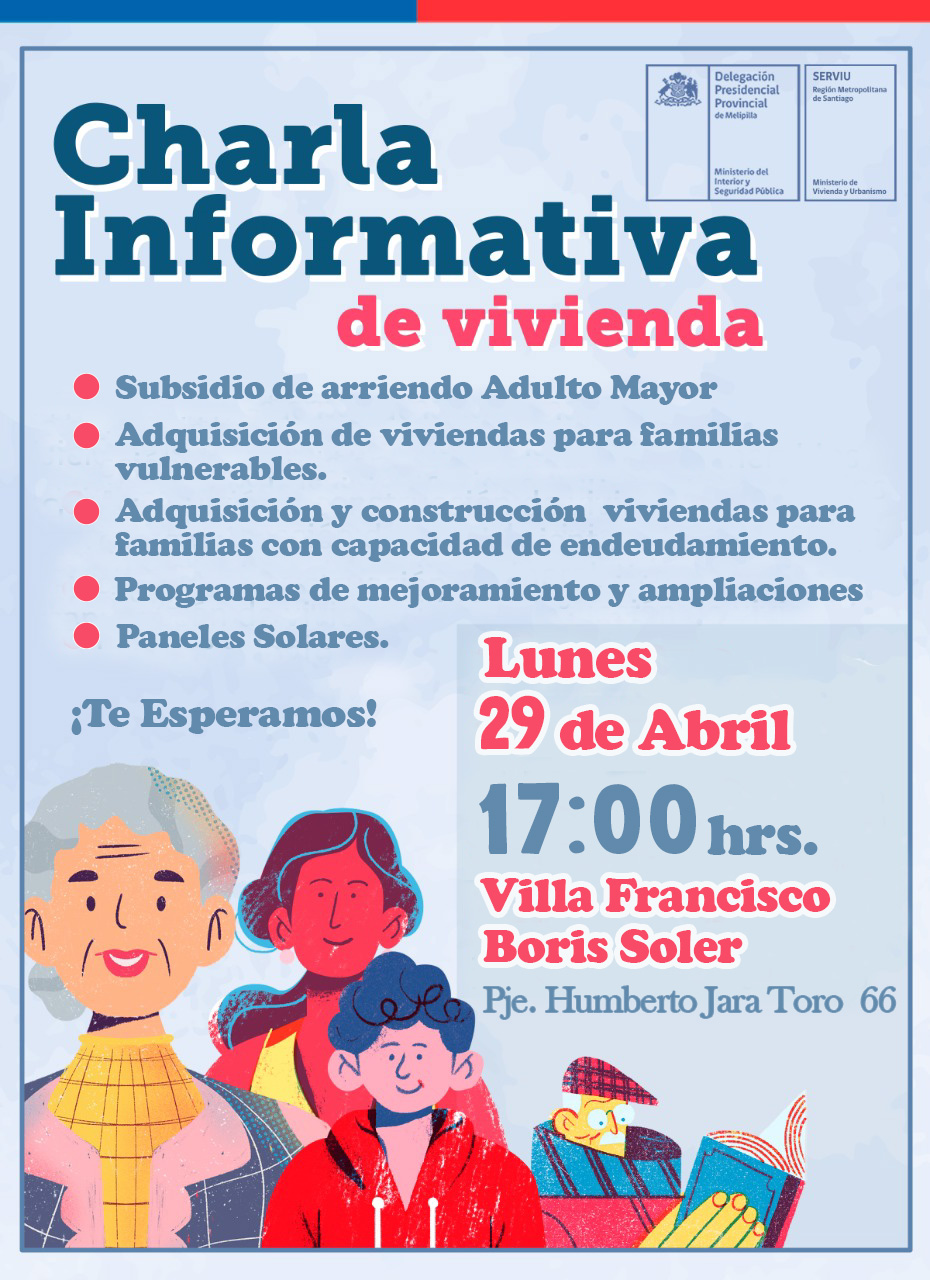 Hasta Villa Francisco Boris Soler llegará este lunes nueva charla informativa de vivienda
