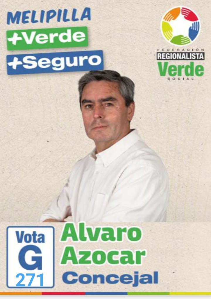 Las propuestas de Álvaro Azócar, candidato a concejal por Melipilla