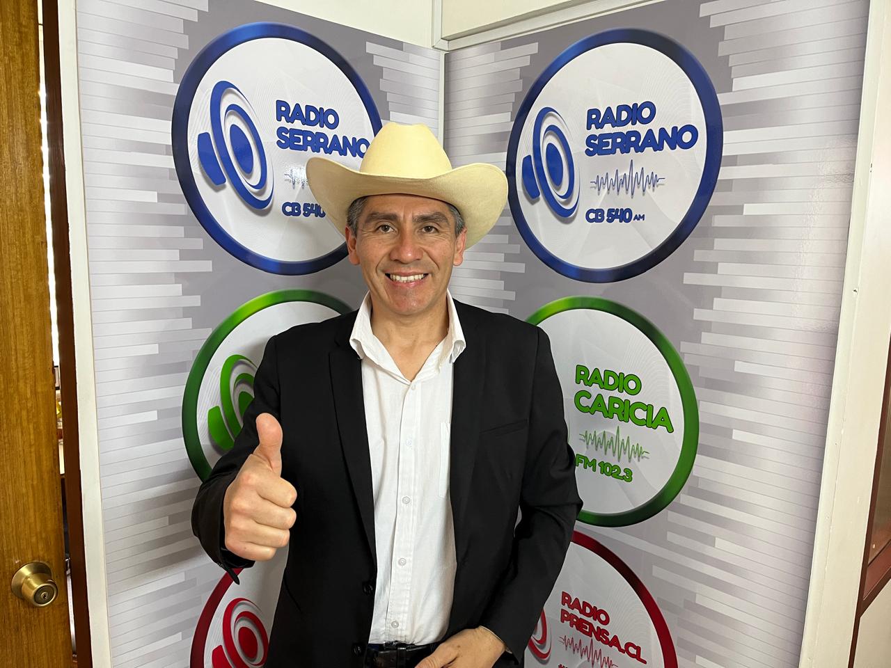 Hoy conversamos con el candidato a alcalde por Melipilla, Lalo Catalán Herrada