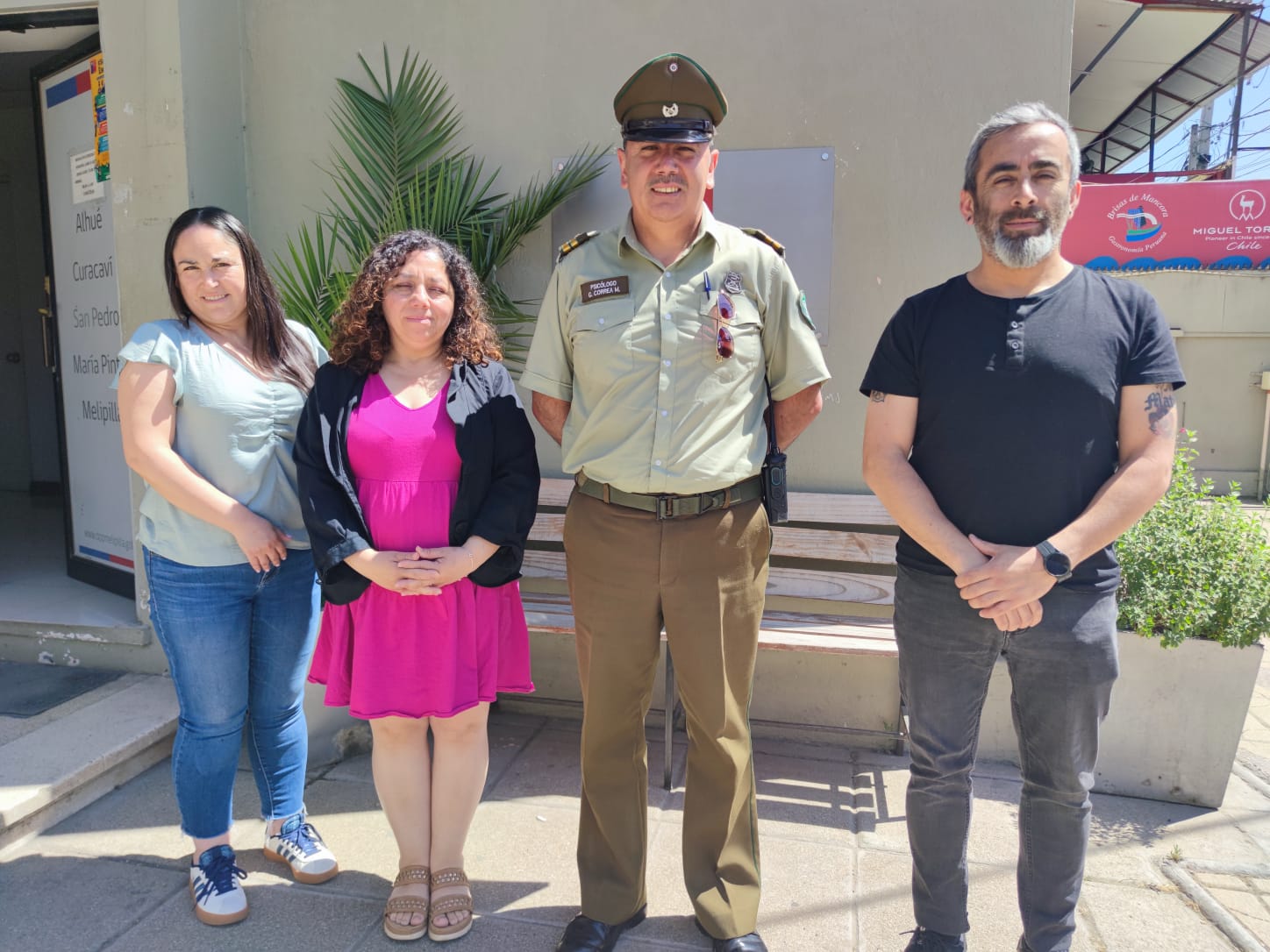 Delegación Provincial de Melipilla y Carabineros organizan ciclo de charlas comunitarias sobre violencia de género