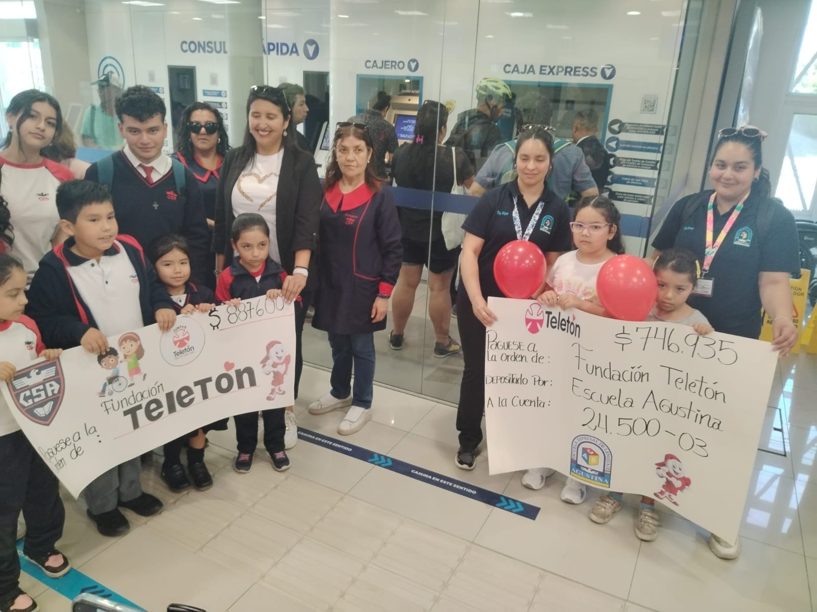 Teletón: Salas cunas y jardines infantiles los primeros en llegar al banco con su aporte