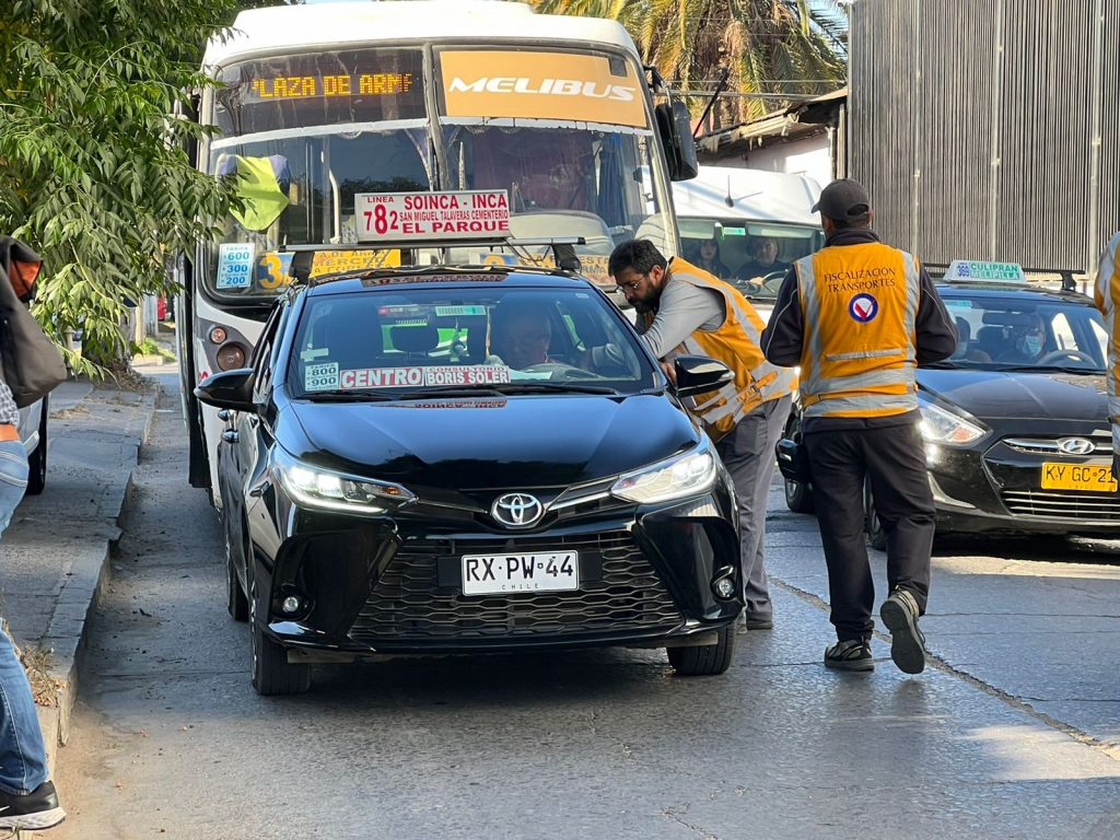 Preocupación en la Federación de Taxis Colectivos de Melipilla por falta de fiscalización