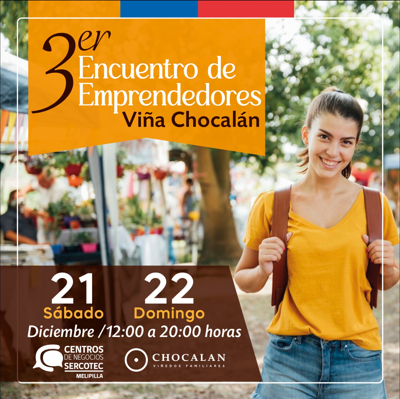 Este fin de semana se realizará el Tercer Encuentro de Emprendedores en Viña Chocalán