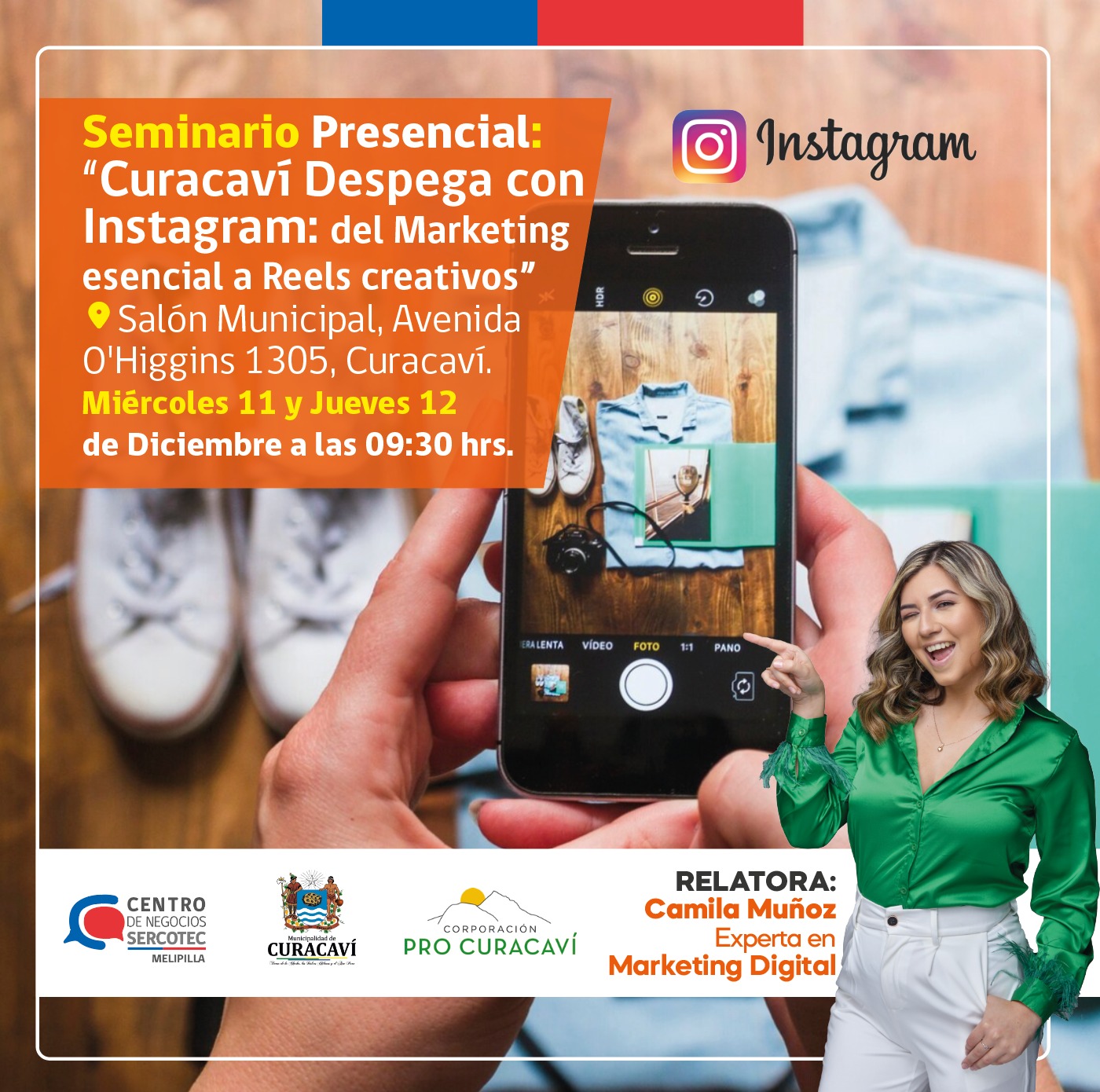 Centro de Negocios de Melipilla organiza seminario para emprendedores de Curacaví