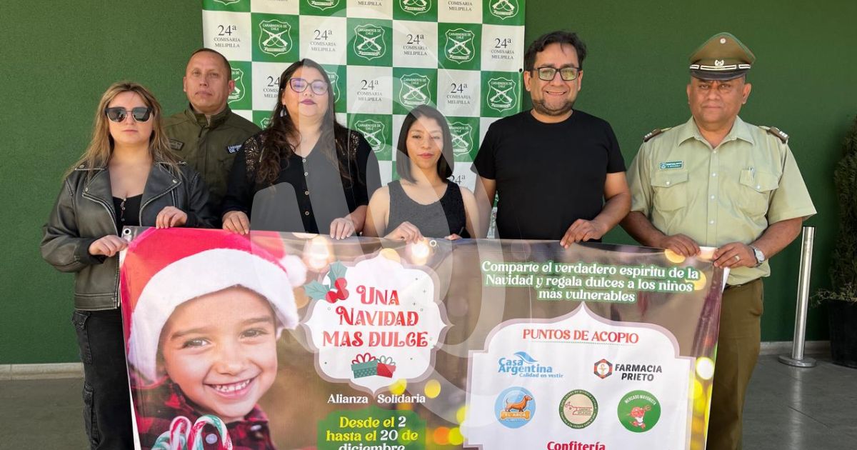 “Ruta del Abandono” y Carabineros de Melipilla organizan campaña “Una Navidad más dulce”