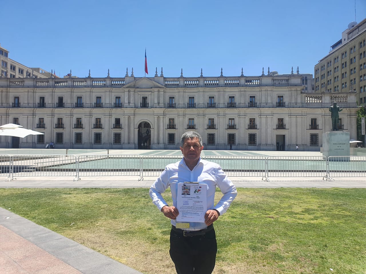 Fredy Maureira ingresó nueva carta en La Moneda para solicitar audiencia con el presidente Boric