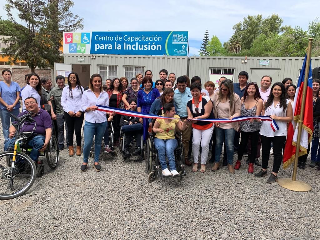 En Isla de Maipo lanzan programa de apoyo a emprendedores en situación de discapacidad