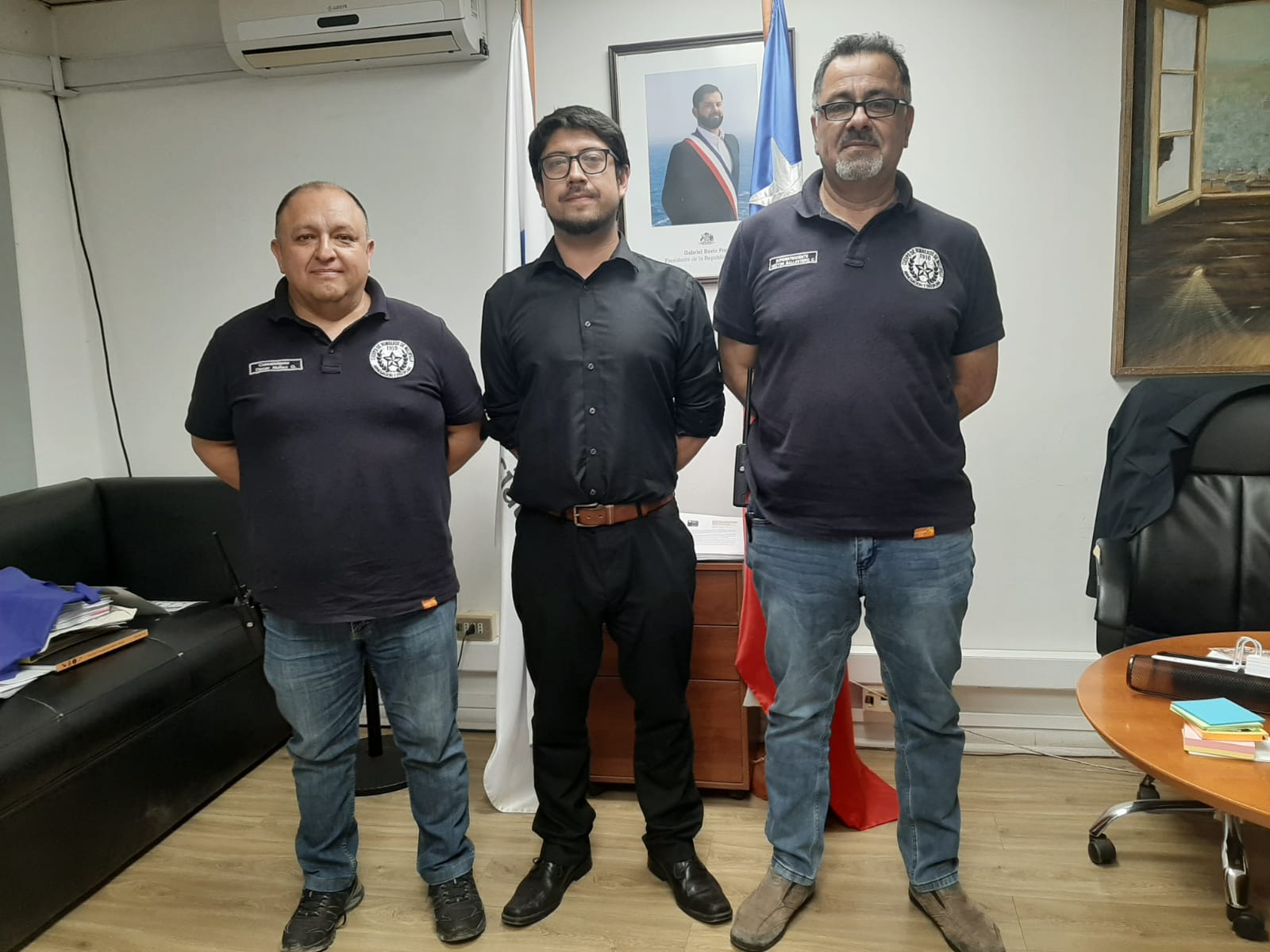 Delegación provincial se reúne con el Cuerpo de Bomberos de Melipilla a fin de avanzar en coordinaciones