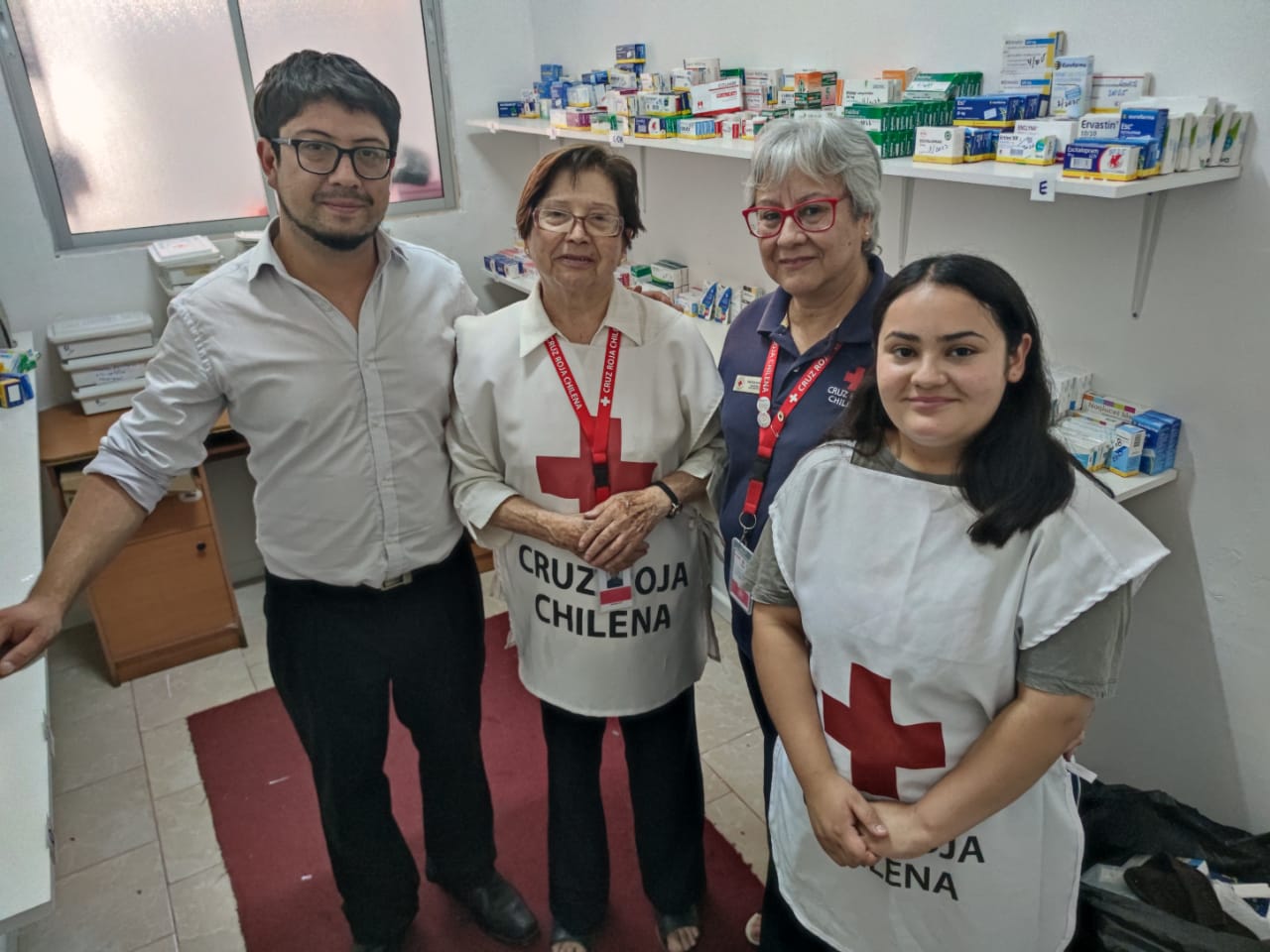 Autoridad provincial visita instalaciones de la Cruz Roja de Melipilla
