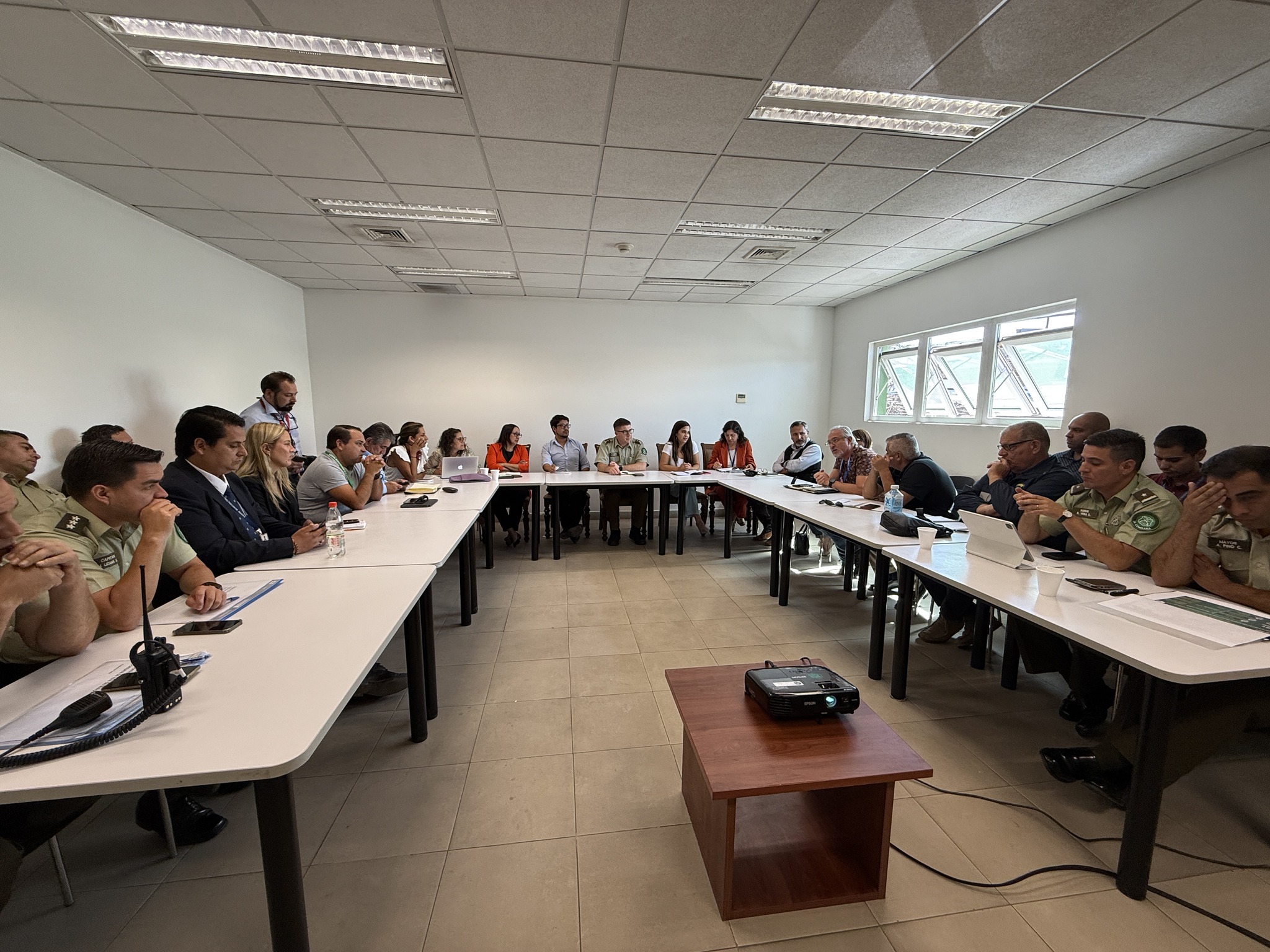 Esta semana se realizó la primera sesión trimestral del Sistema Táctico Operativo Policial de Carabineros