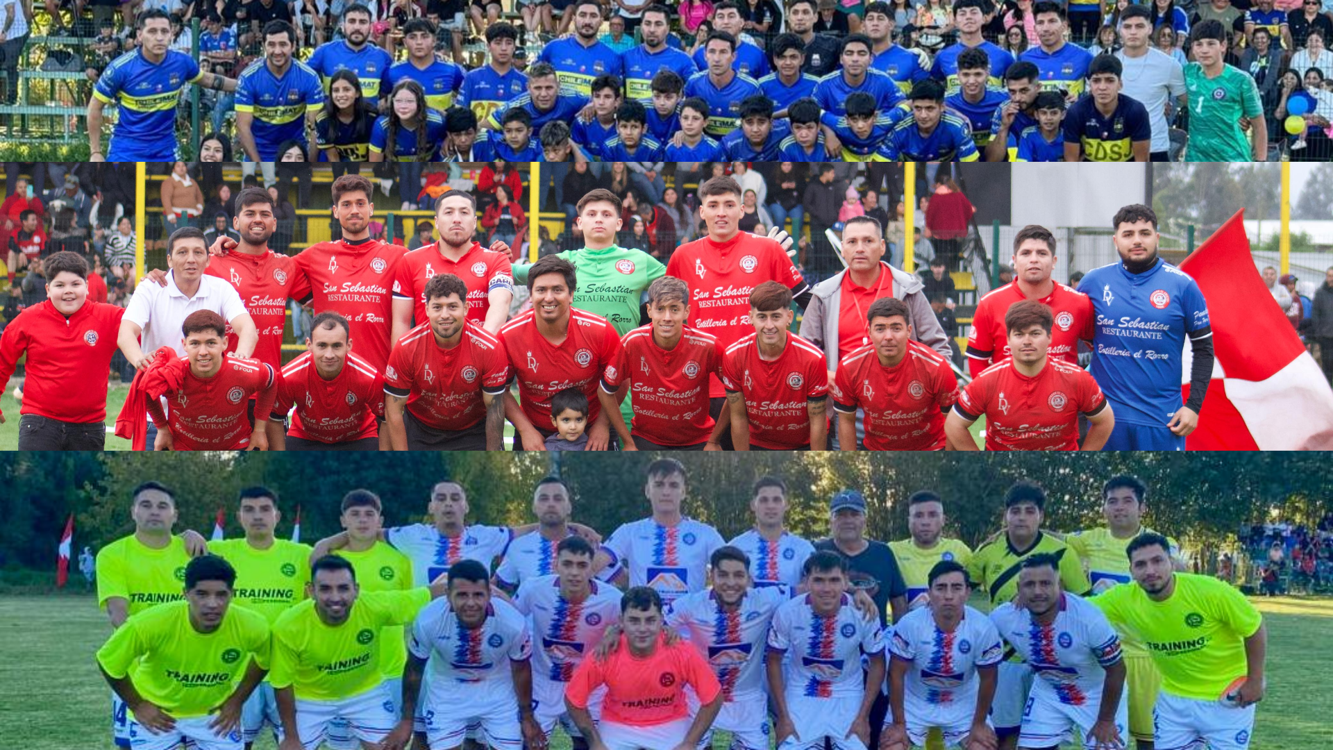 Equipos de la provincia de Melipilla, comienzan su participación en el nacional de ANFUR que se juega en Aysén