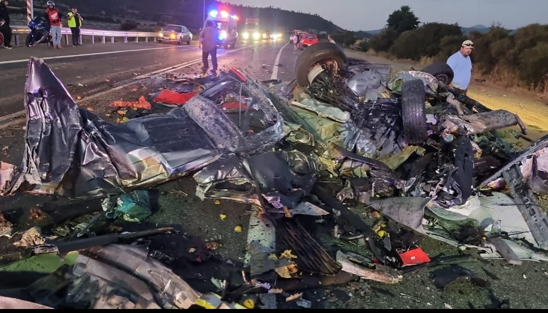 Una persona fallecida deja colisión vehicular en la Ruta de la Fruta