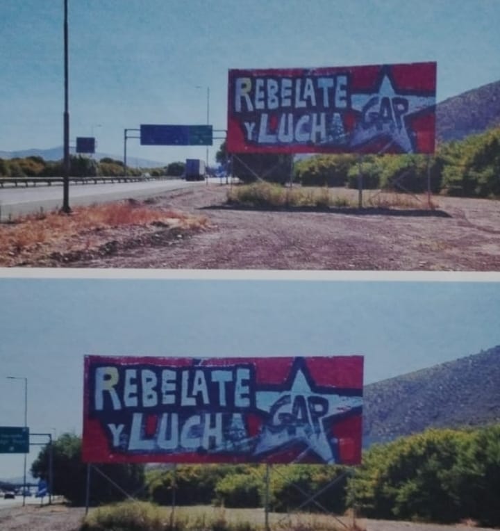 Concejal Bolados denuncia en Contraloría instalación de cartel caminero en la Ruta 78 que “instiga a la violencia”