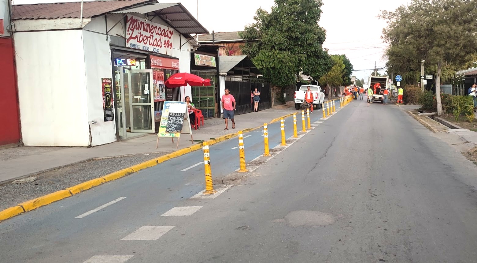 Término de la ciclovía de calle Libertad genera controversia