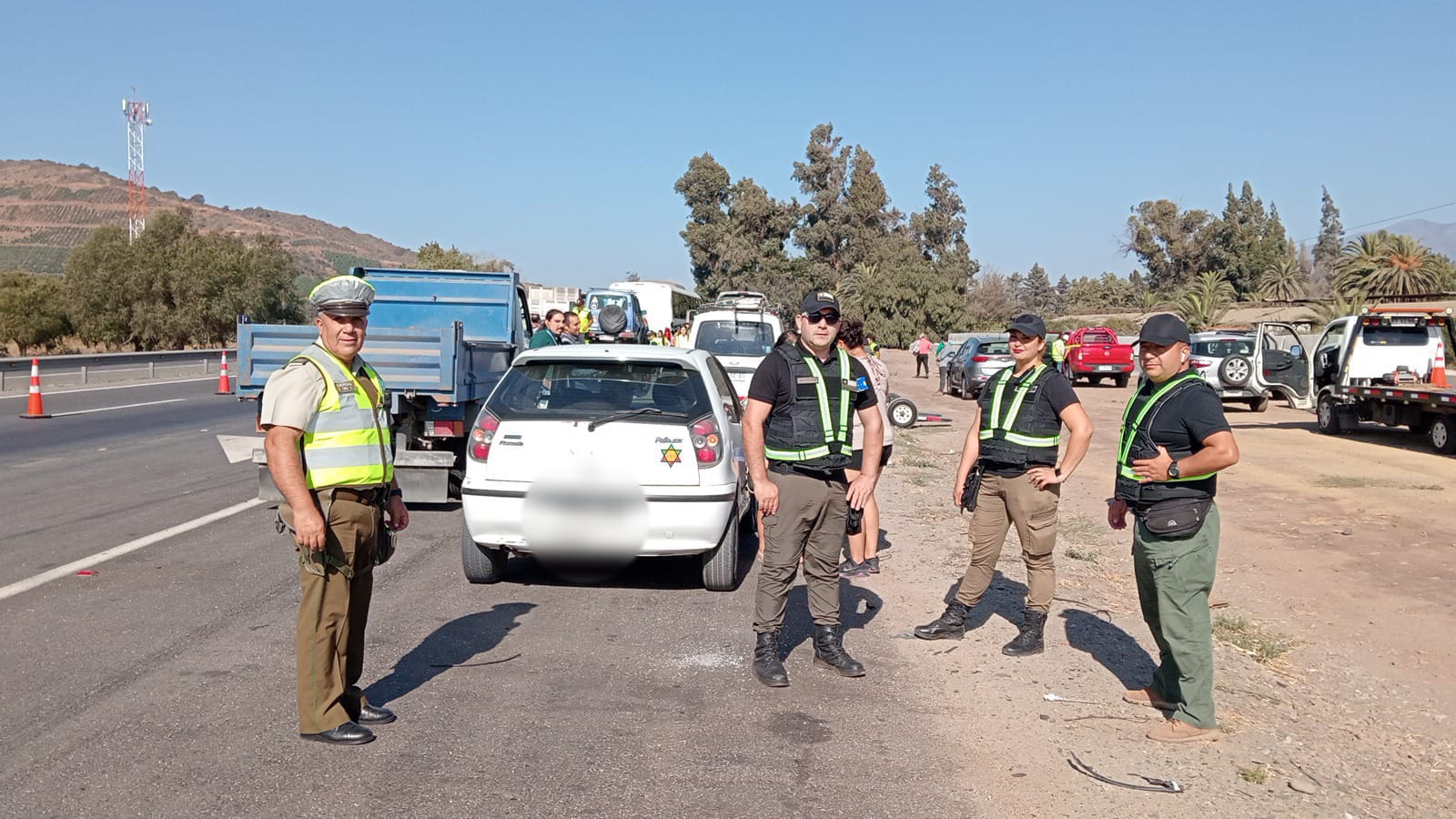 Cinco detenidos y 18 vehículos retirados de circulación en operativo realizado en autopista Ruta 78