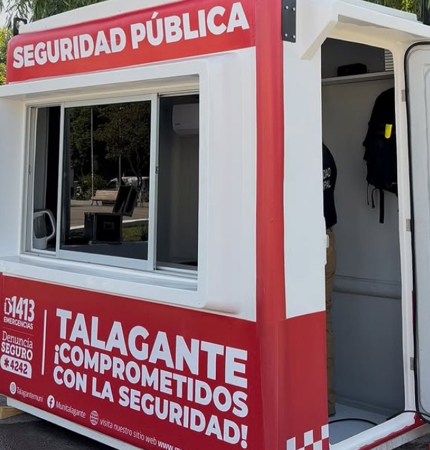 Inauguración de caseta de seguridad municipal en plaza Arturo Prat de Talagante: Un paso firme hacia la tranquilidad vecinal