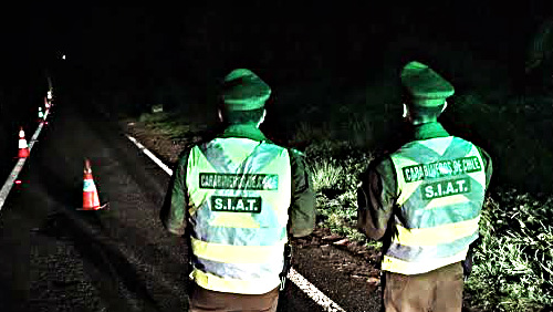 Fatal atropello en Santa Inés, camión arrolló a un peatón
