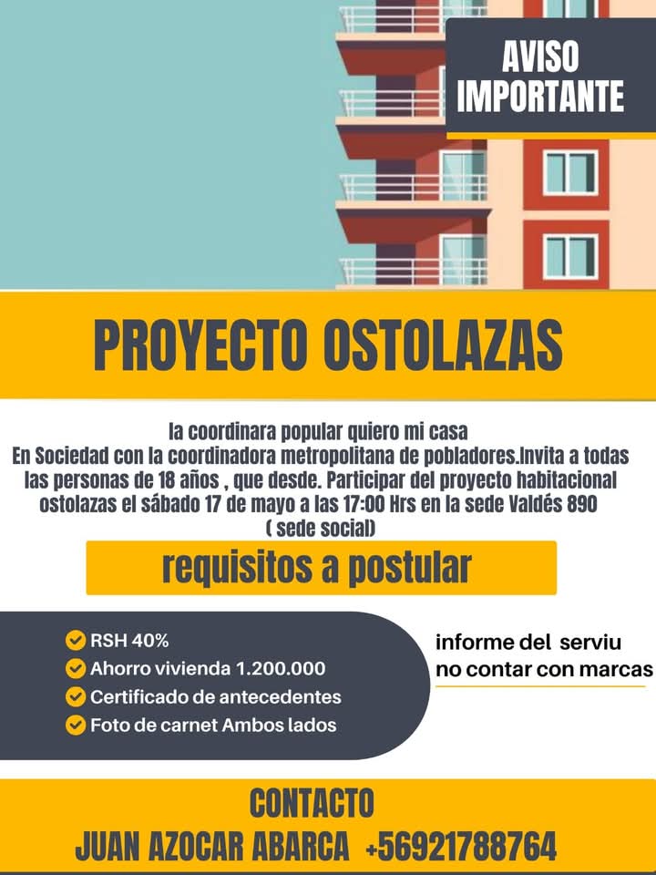 Invitan a ser parte de nuevo proyecto habitacional