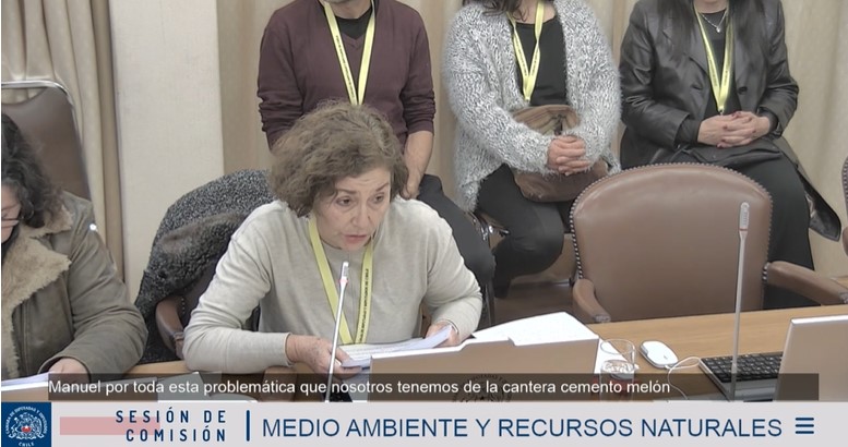 Vecinos de Popeta asisten a comisión de medioambiente de la cámara de Diputados