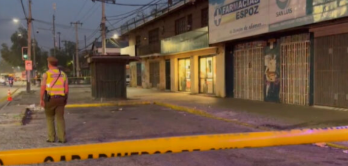 Balacera en Llolleo: Joven herido afuera de discoteca