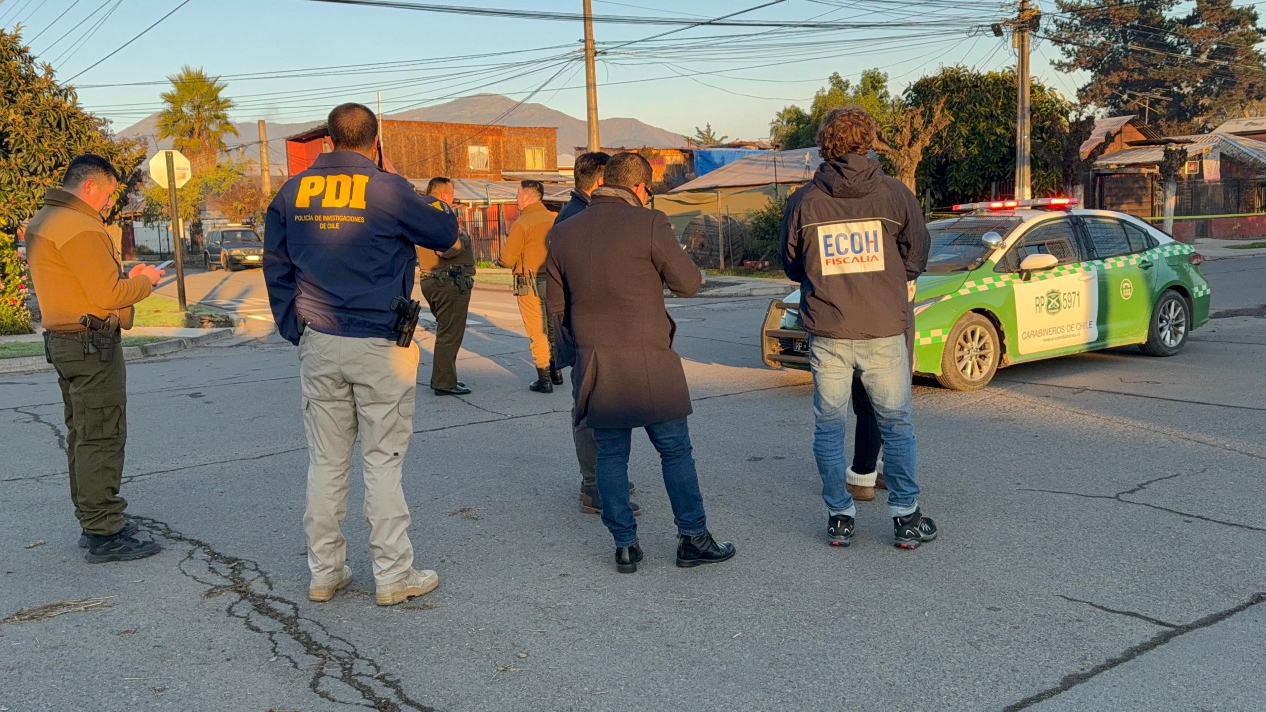 Investigan balacera que dejó a una persona con riesgo vital en Isla de Maipo