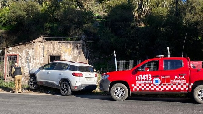 Seguridad Pública de Talagante recupera vehículo tras asalto en Camino El Papagayo
