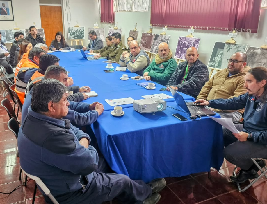 COGRID Provincial afina coordinación ante lluvias intensas que caerían en Talagante y comunas vecinas