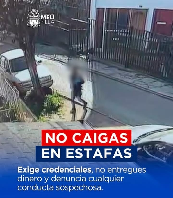 Municipalidad de Melipilla advierte sobre estafas de falsos funcionarios que ofrecen “mejoramiento de vivienda”