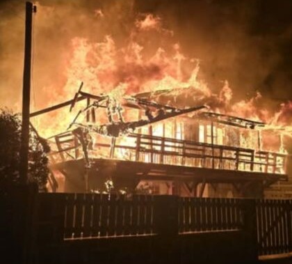 Incendio fatal en El Tabo: Padre y su hija mueren y un adolescente resulta herido
