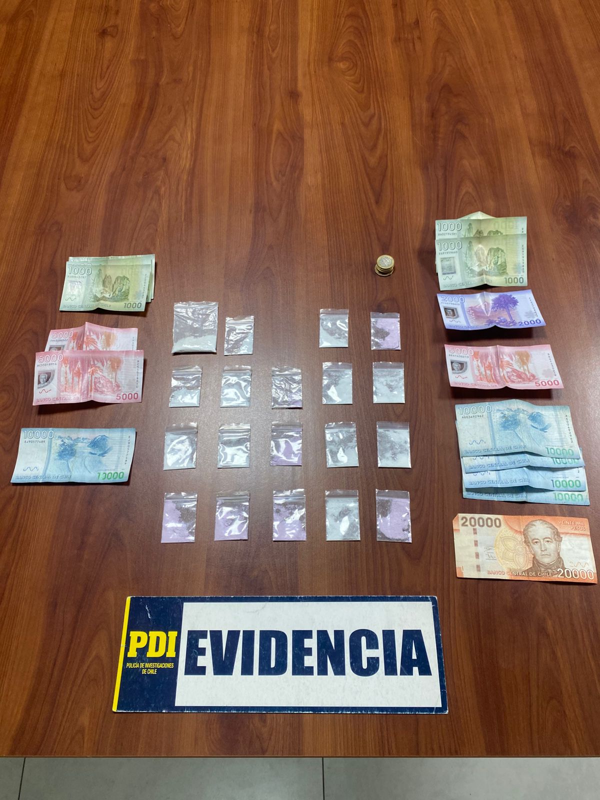 Dos detenidos por microtráfico en María Pinto