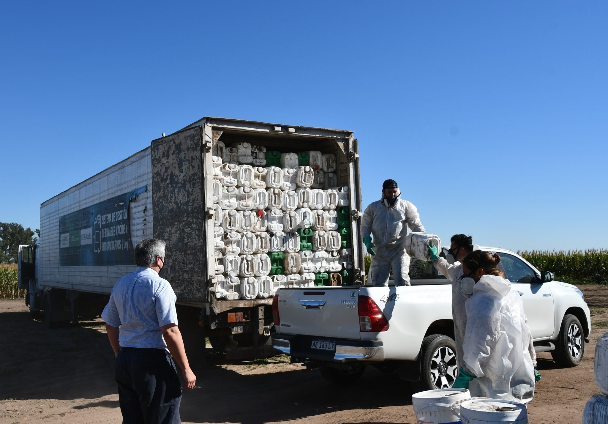 Isla de Maipo promueve gestión responsable de envases fitosanitarios con jornada de recolección certificada