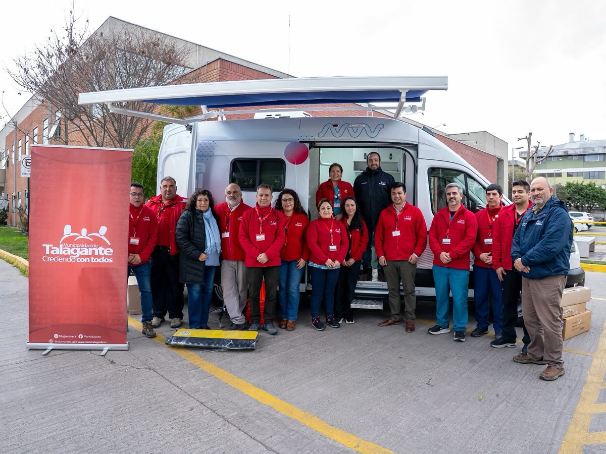 Talagante refuerza atención dental con moderna unidad móvil financiada íntegramente por el municipio