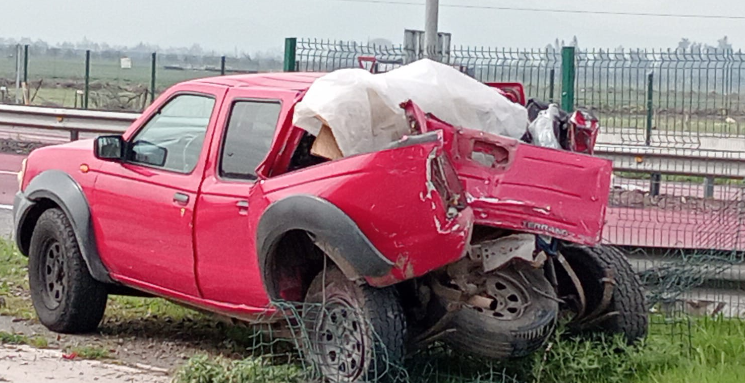 Accidente en Ruta 78 deja una persona lesionada en ingreso a Talagante