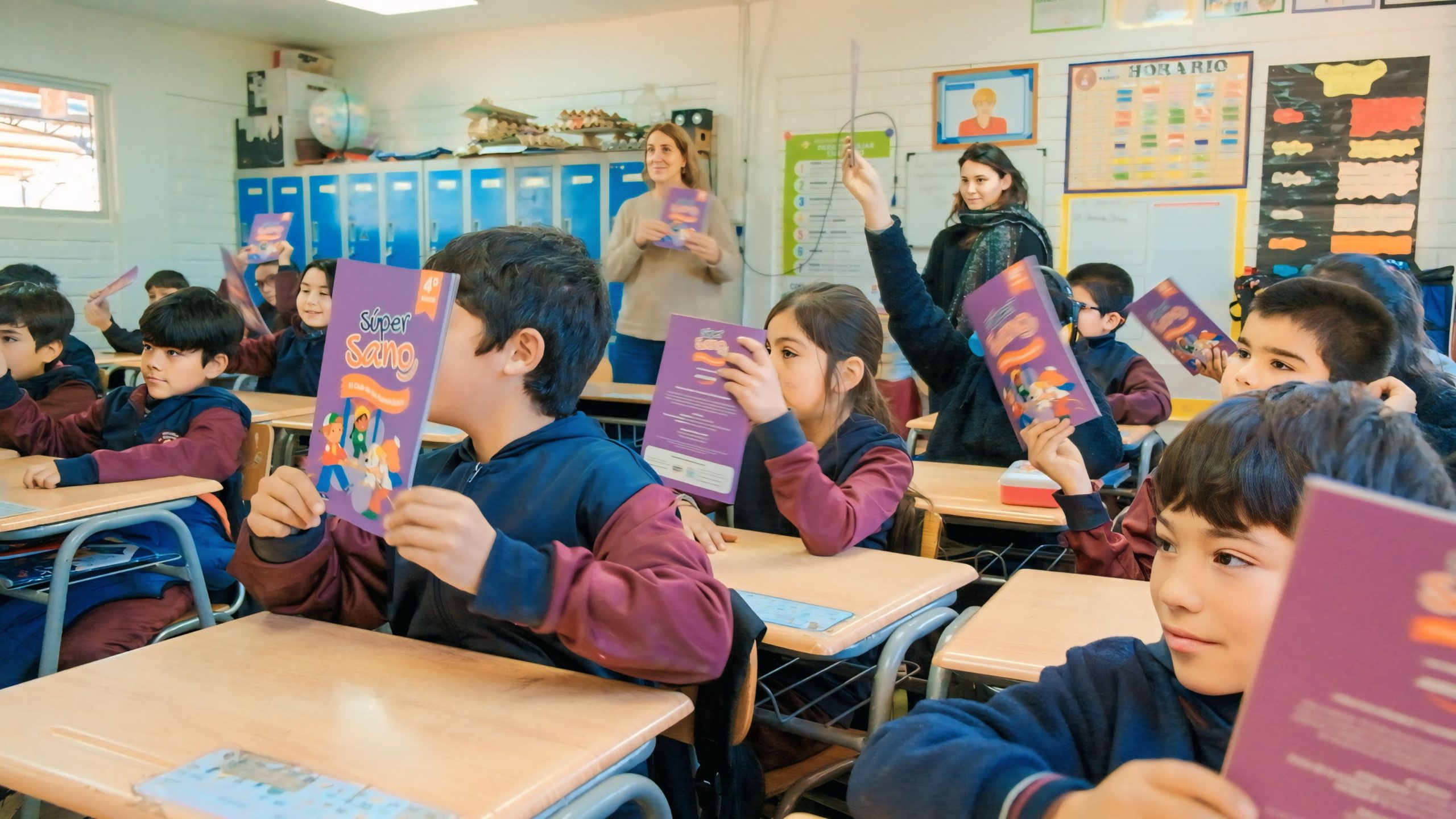 Más de 4 mil alumnos de colegios municipales de O’Higgins, Valparaíso y la RM participaron de la primera etapa del programa Super Sano de Agrosuper