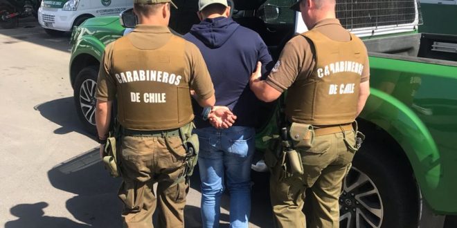 Carabineros detiene a sujeto por microtráfico de drogas en sector norponiente de Melipilla