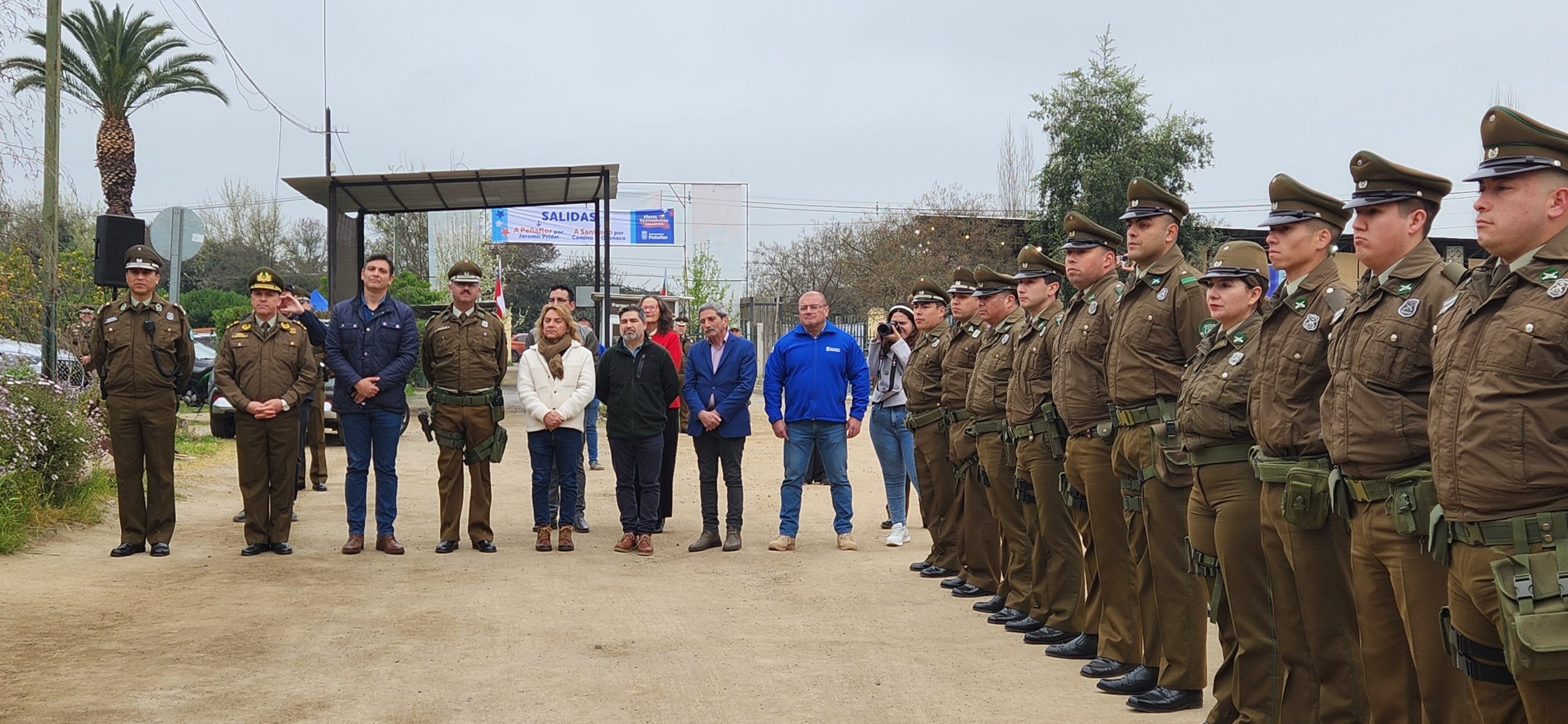 Peñaflor refuerza seguridad con Tenencia Temporal de Carabineros en Parque El Trapiche