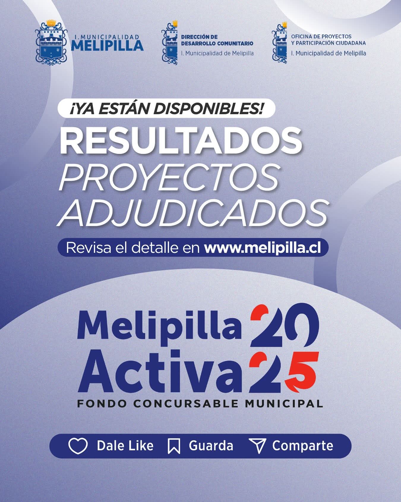 Más de 300 organizaciones sociales de Melipilla se adjudican recursos del Fondo Concursable Municipal 2025