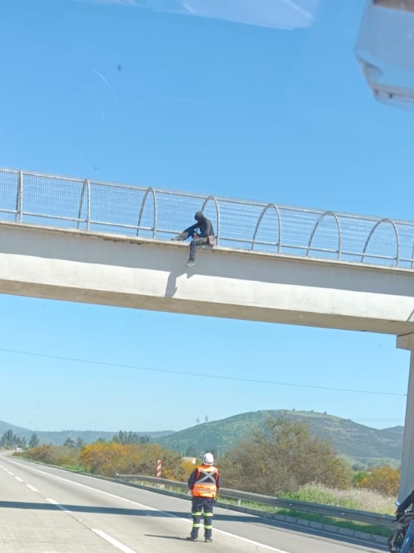 Emergencia en Ruta 78 movilizó a equipos por intento de suicidio