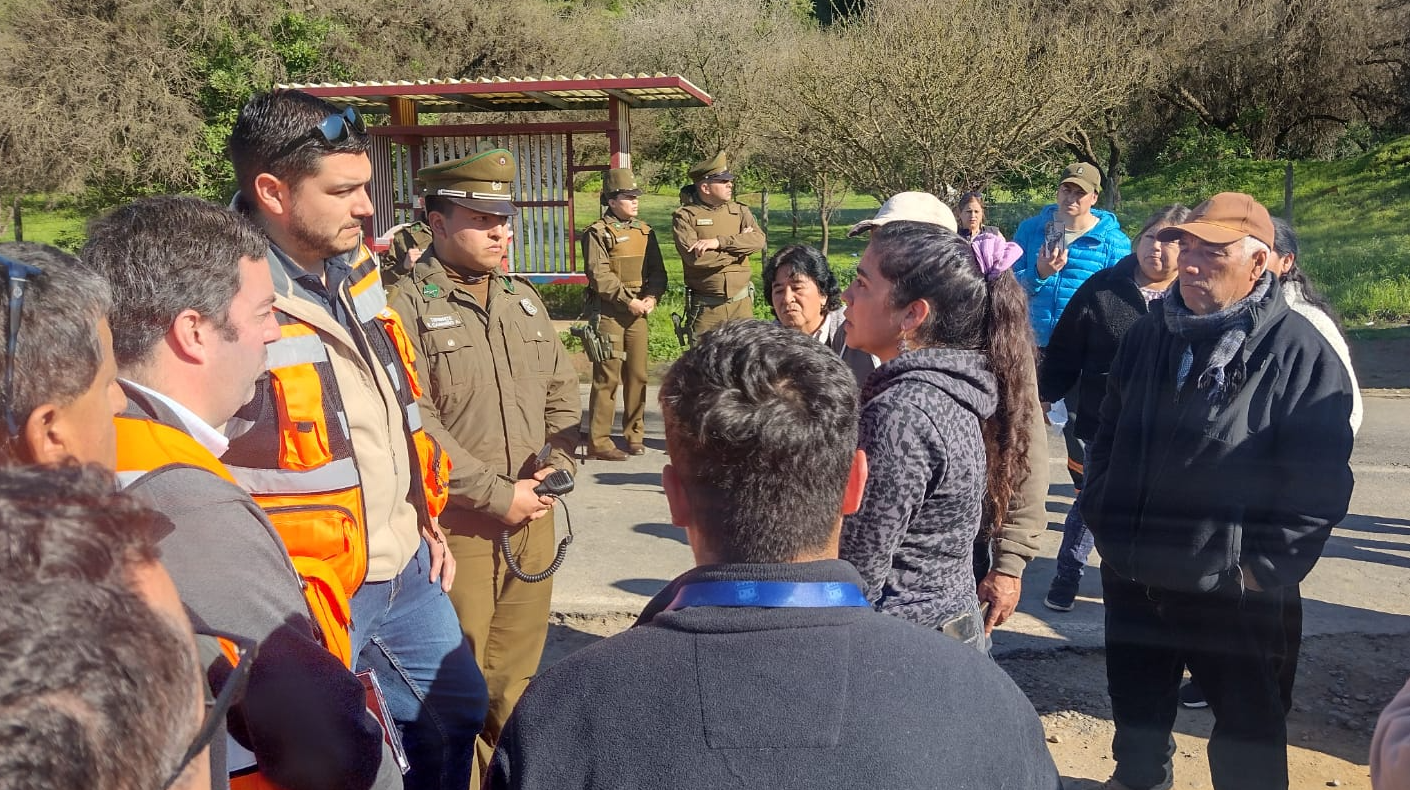 Corte de Apelaciones ordena remover cierre perimetral que bloqueaba camino en Tantehue tras recurso presentado por Municipalidad de Melipilla