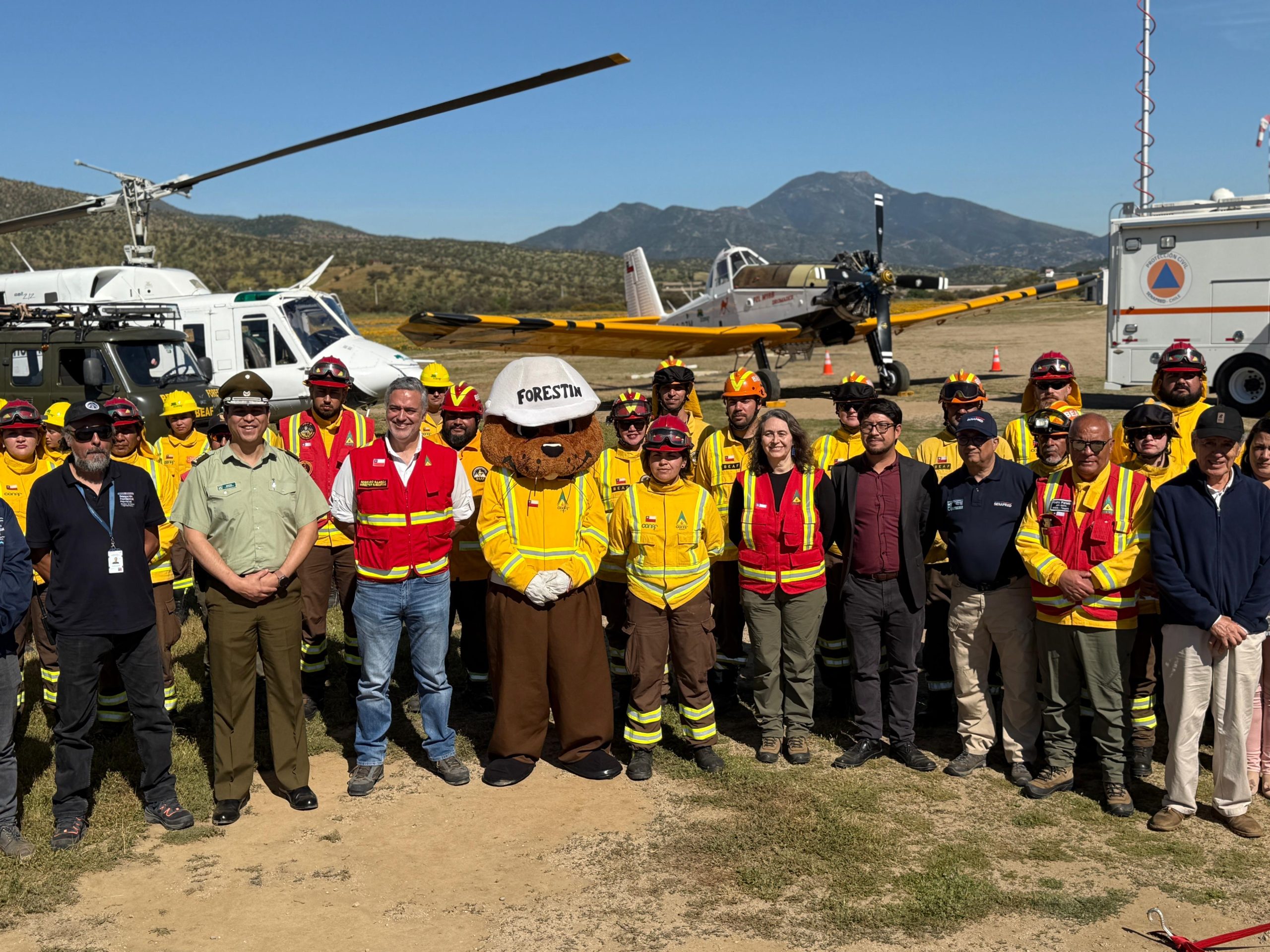 En Curacaví se realizó el lanzamiento del Plan Regional de Acción de Prevención, Mitigación y Control de Incendios Forestales 2025-2026