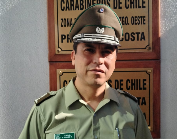 Robo a tienda de telefonía en Las Cabras termina con persecución aérea y cuatro detenidos en la Ruta 78