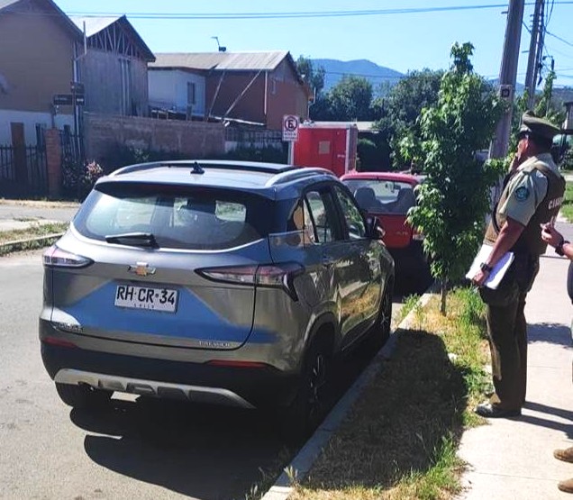 Vehículo robado fue recuperado en Villa Cuarzo de El Monte