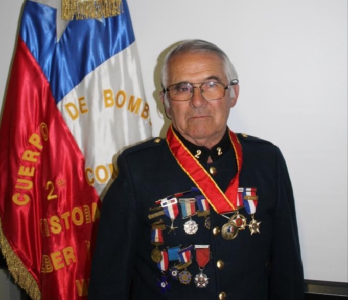 Pesar por fallecimiento de Voluntario Honorario del Cuerpo de Bomberos de Melipilla