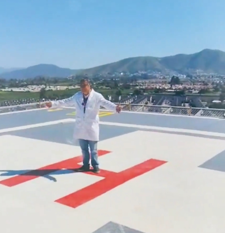 DGAC autoriza funcionamiento del helipuerto del nuevo Hospital San José de Melipilla