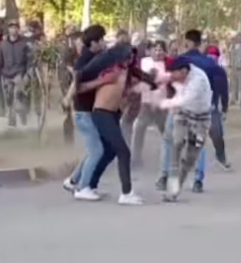 Violenta riña en las cercanías del Cementerio Municipal