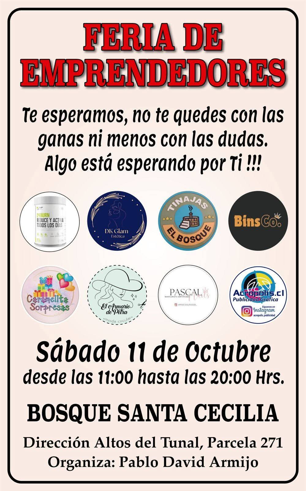 Vecinos de El Bosque Santa Cecilia de Mandinga organizan su primera feria de emprendedores