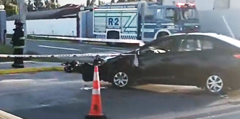 Una persona fallece y otra resulta grave en accidente de tránsito en El Monte