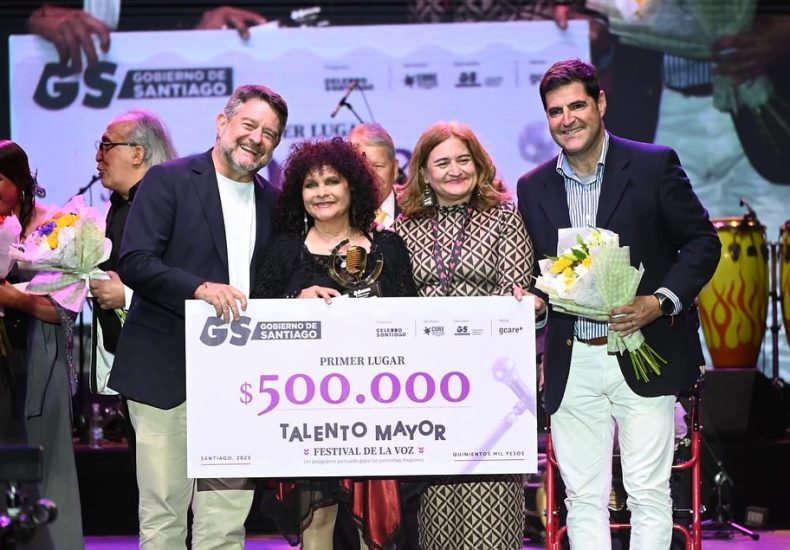 Talagante se queda con el primer lugar del Festival Talento Mayor 2025 organizado por el Gobierno de Santiago