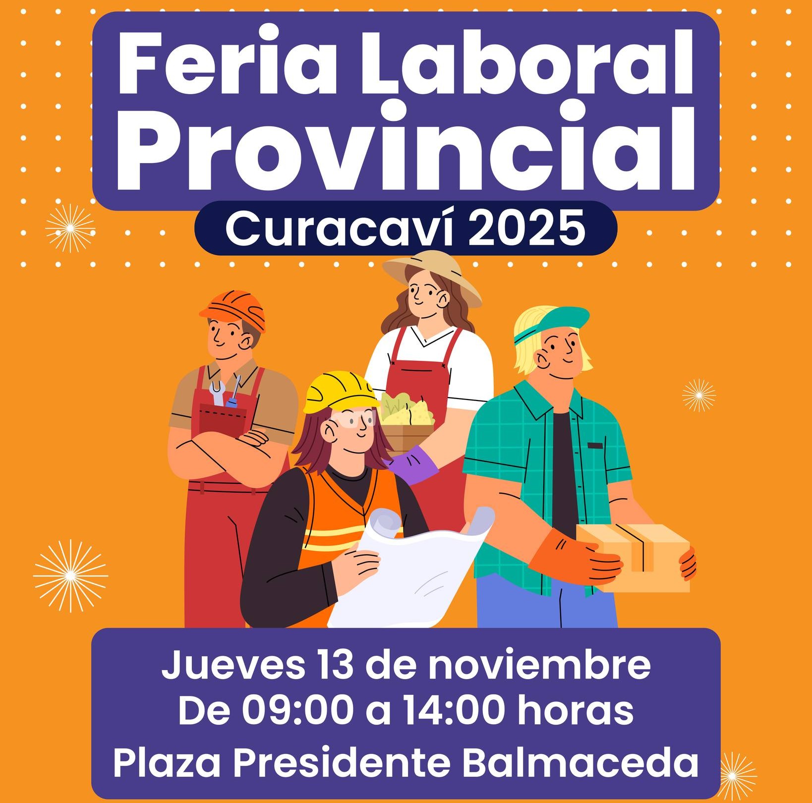 Curacaví será sede de Feria Laboral Provincial con amplia oferta de empleos y orientación