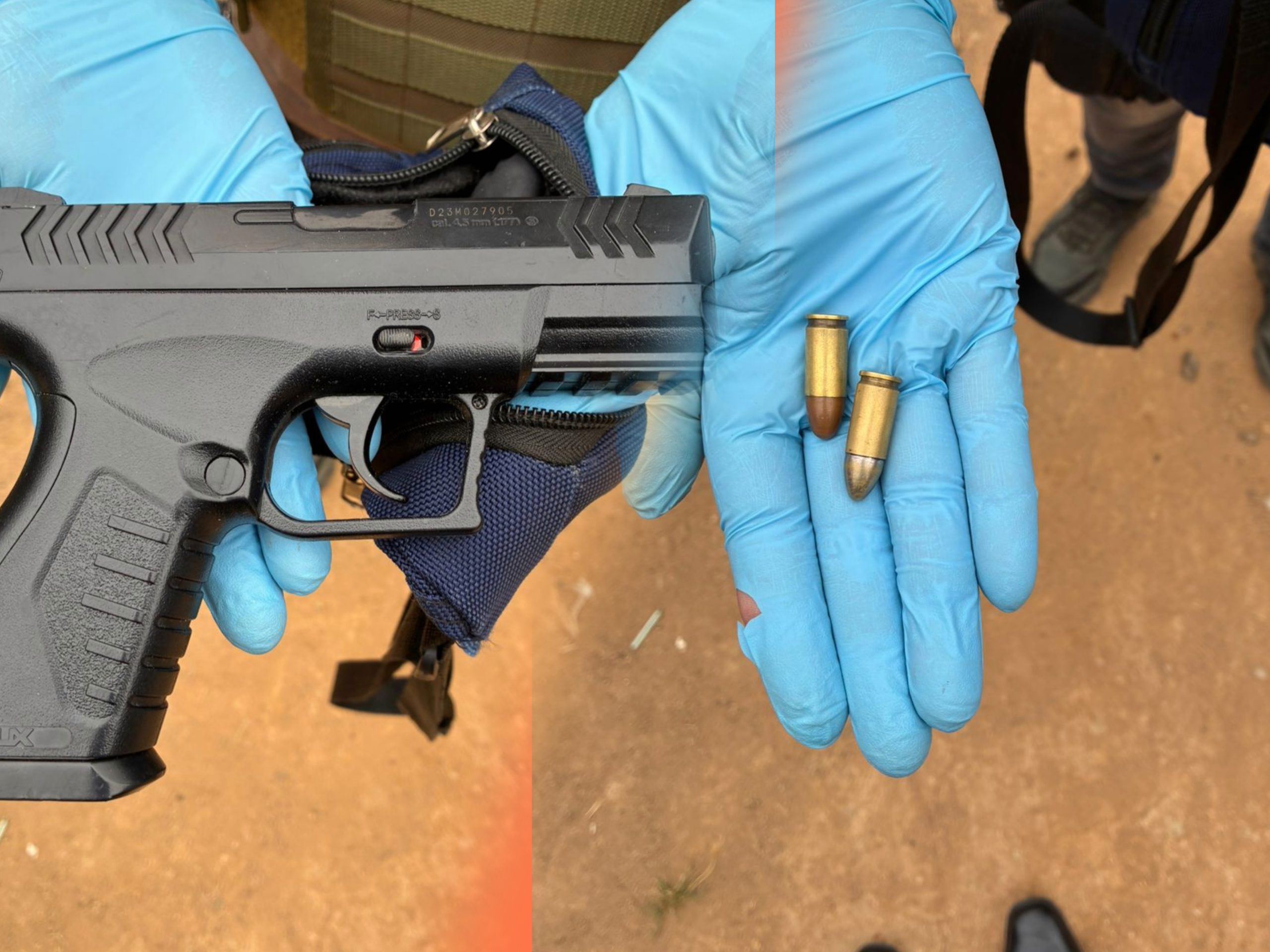 Detienen a ciudadano extranjero armado tras amenazas por redes sociales en María Pinto